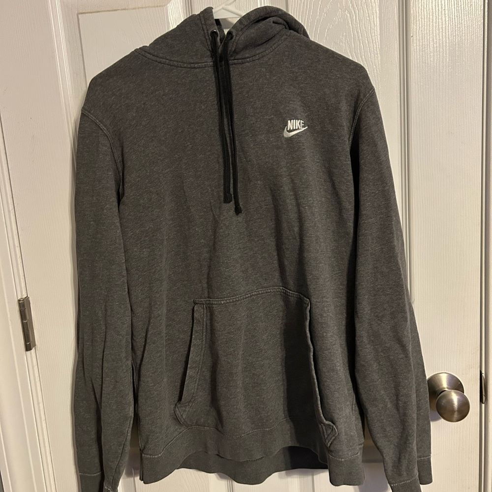 NIKE Men's Grey Hoodie